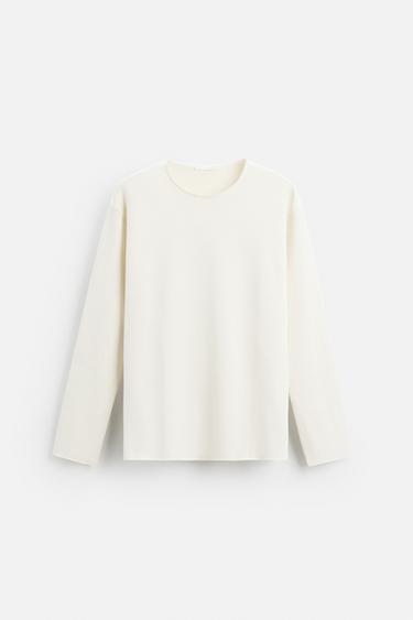 RIBBED TEXTURED T-SHIRT - CITRIC 