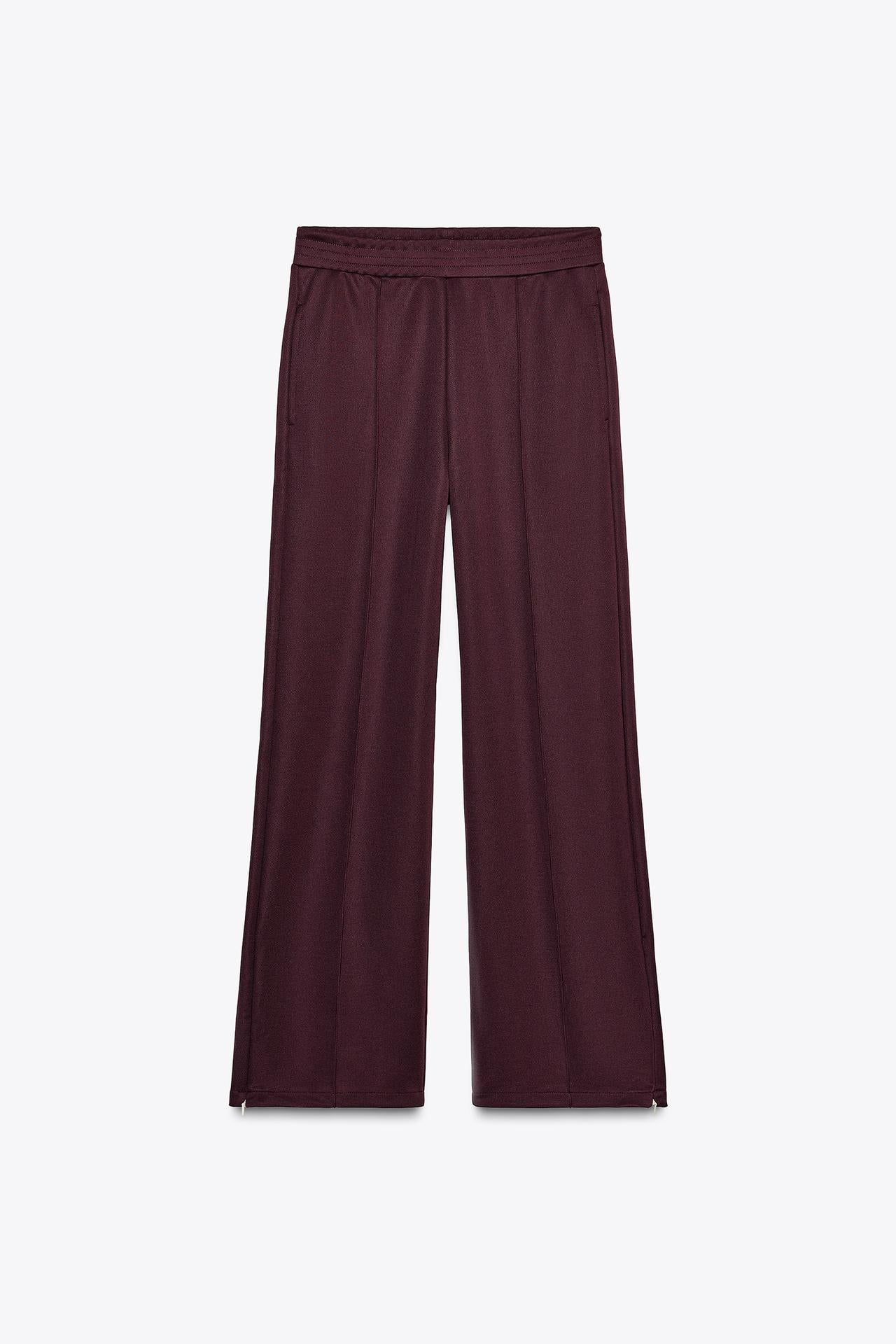 TROUSERS WITH ZIPS - CITRIC 