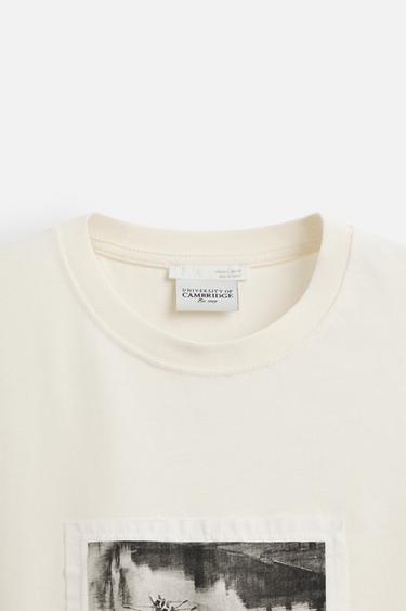 CAMBRIDGE © PHOTOGRAPHIC PRINT T-SHIRT - CITRIC 