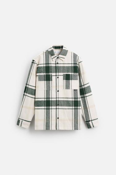 CHECK FLANNEL SHIRT - CITRIC 