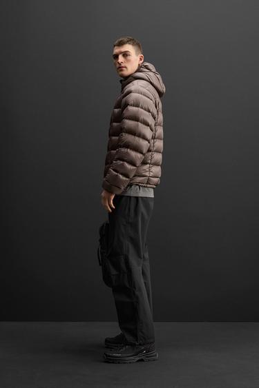 HOODED DOWN JACKET - CITRIC 