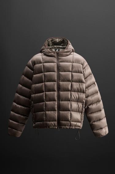 HOODED DOWN JACKET - CITRIC 