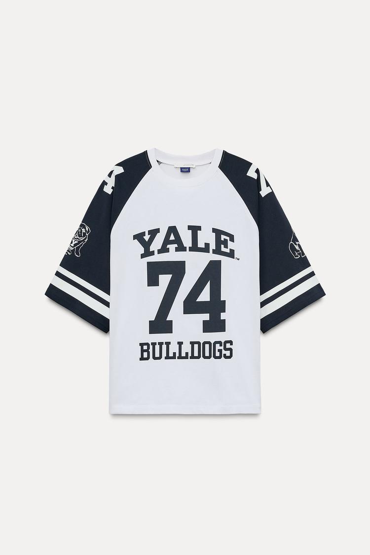 YALE™ PRINT T-SHIRT - CITRIC 