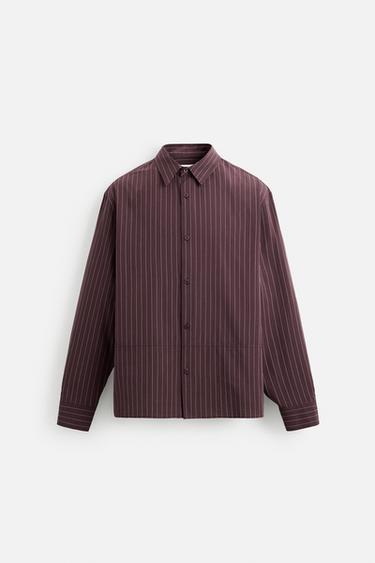 STRIPED COTTON SHIRT - CITRIC 