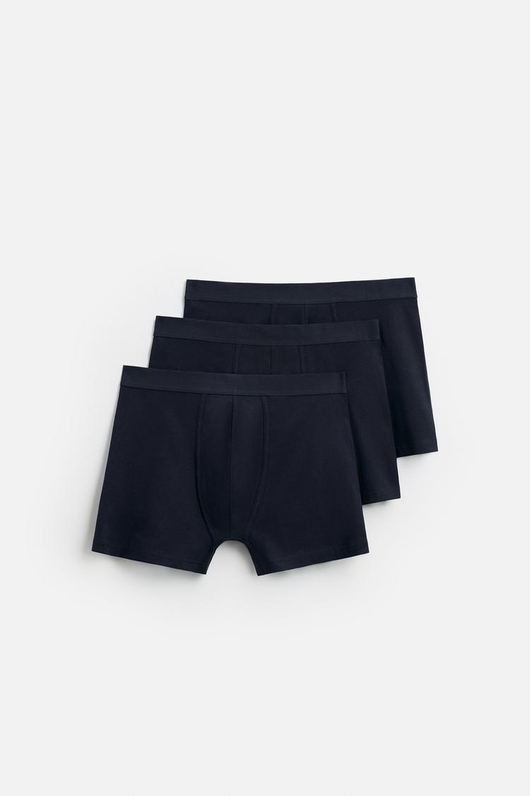 3-PACK OF BASIC BOXERS - CITRIC 