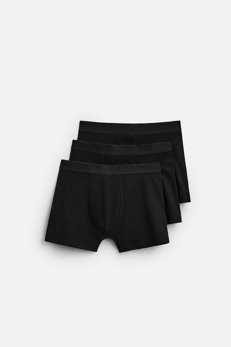 3-PACK OF BASIC BOXERS - CITRIC 