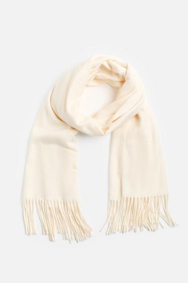 FRINGED SCARF - CITRIC 