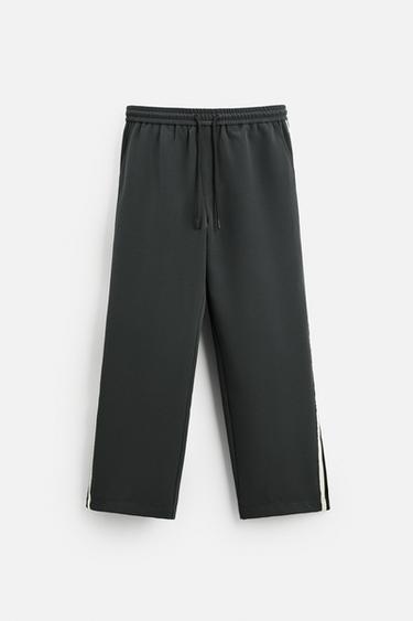 TECHNICAL TROUSERS WITH SIDE PANEL - CITRIC 