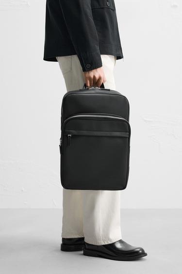 TEXTURED BACKPACK - CITRIC 