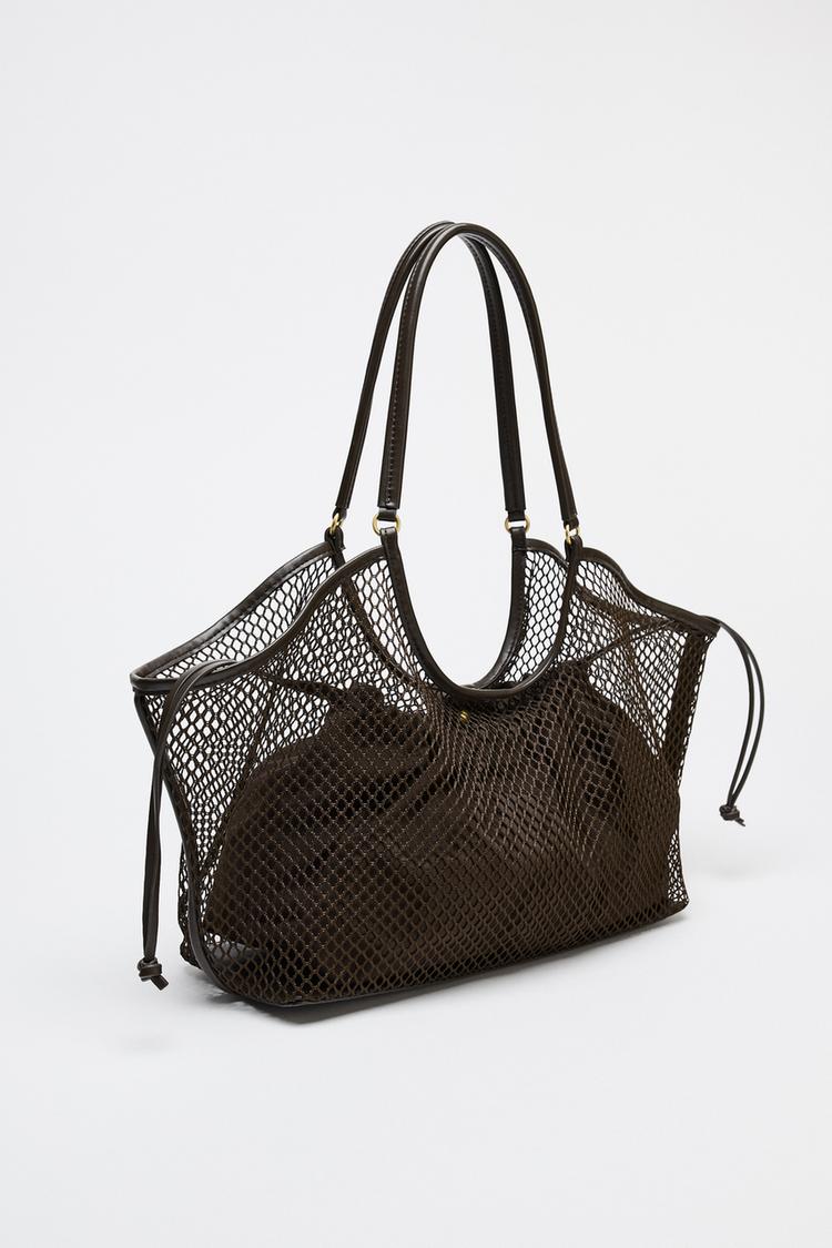 MESH TOTE BAG - CITRIC 