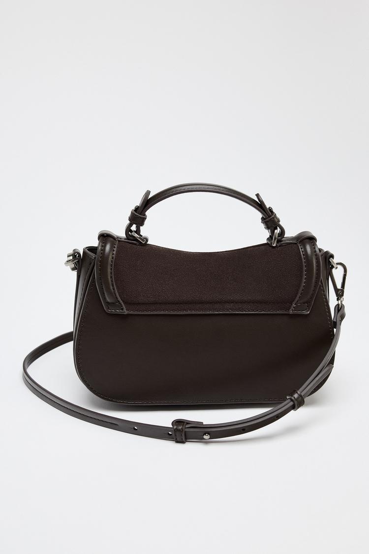 LEATHER CROSSBODY BAG - CITRIC 