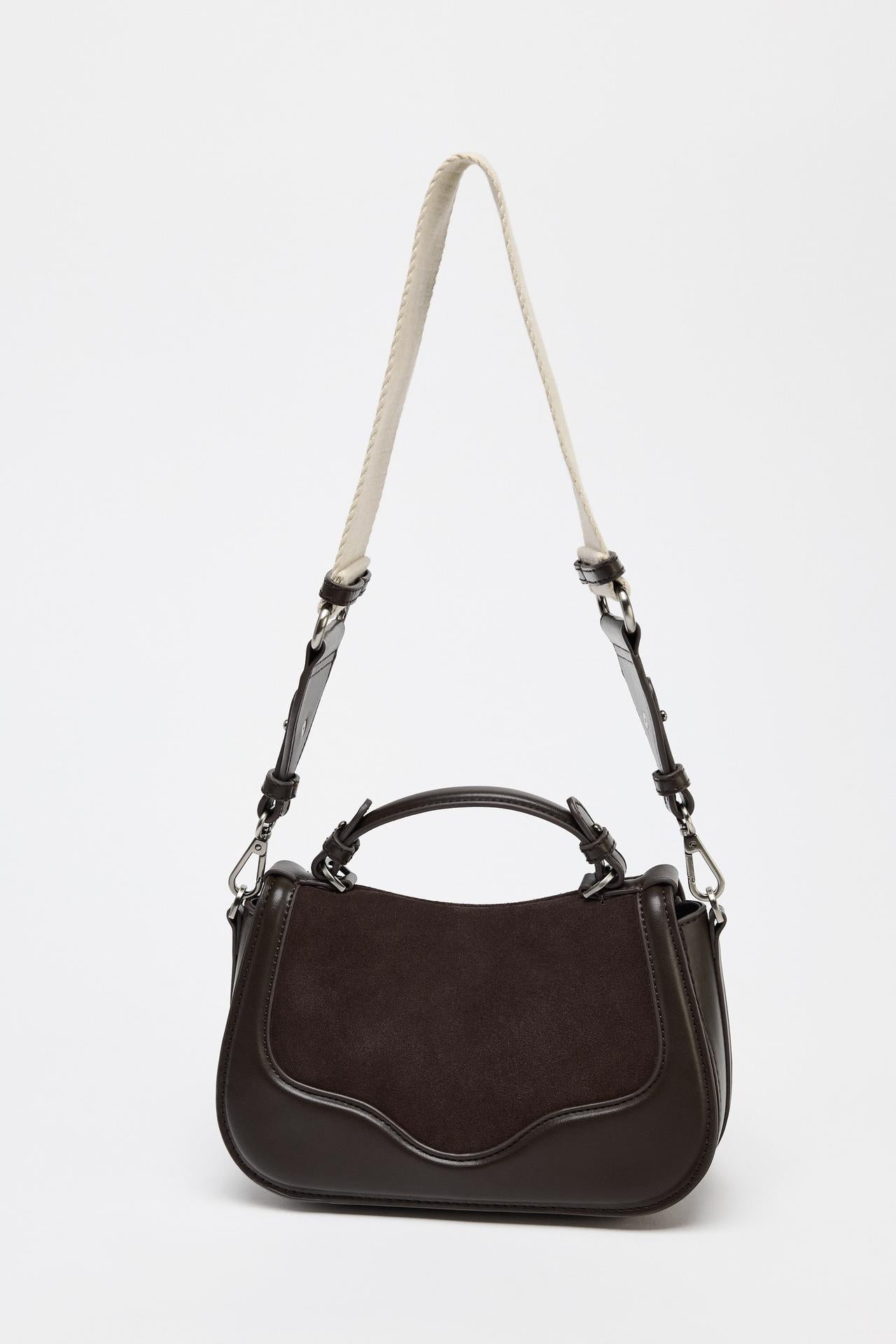 LEATHER CROSSBODY BAG - CITRIC 