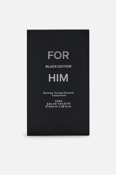 FOR HIM BLACK EDITION EDT 100 ML / 3.38 oz - CITRIC 