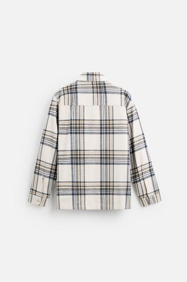 CHECK FLANNEL SHIRT - CITRIC 