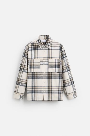 CHECK FLANNEL SHIRT - CITRIC 